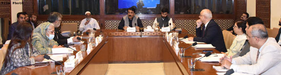 Meeting of SSC on Poverty Alleviation & Social Safety  held at Parliament House