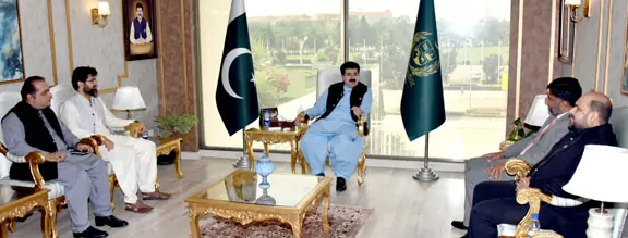 CEO Of Islamic Relief Raja Waseem Ahmed Called On Chairman Senate Of ...