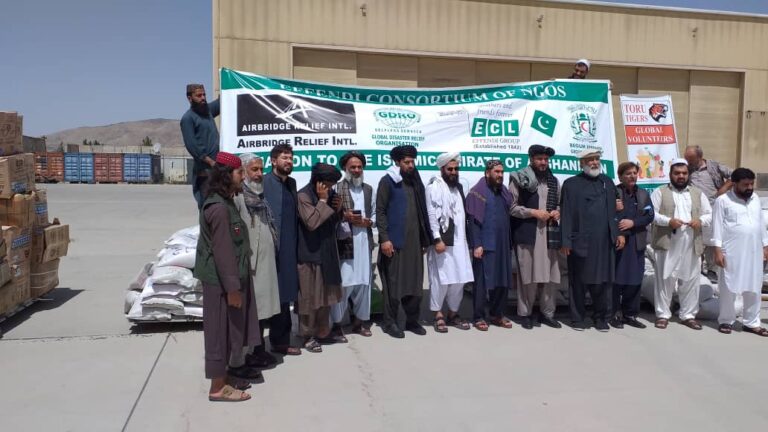 Pakistani NGO Extends a Helping Hand: 30 Tons of Relief Goods Reach Kabul