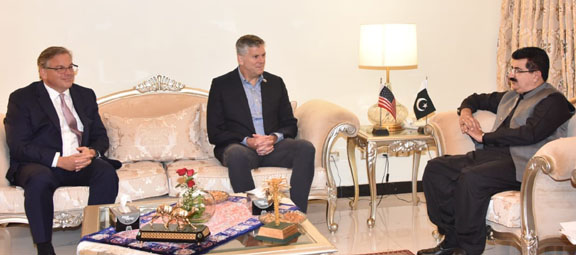 Delegation from US  held meeting with Chairman Senate