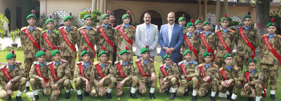 Commissioner Rawalpindi Division called  by delegation of students led by Pakistan Sweet Homes