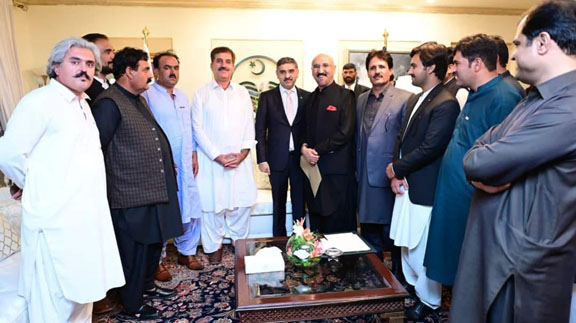 Dr Lal khan kakar SBMK Foundation’s chairman met with the caretaker prime minister