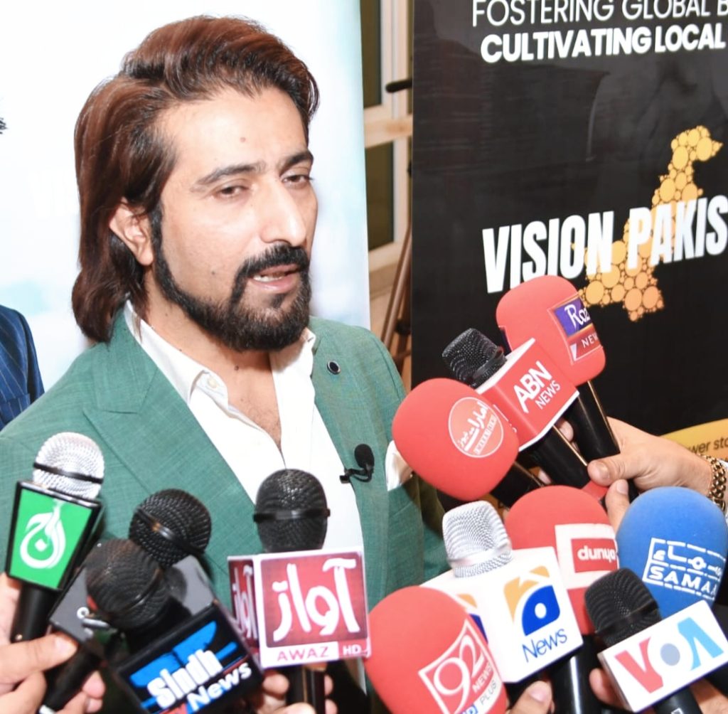 Shakeel Ahmad Meer Unveils Vision Pakistan, a New Dawn for Economic Growth.