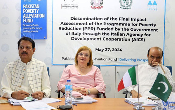 Italia e Pakistan insieme per migliorare lo stato socio-economico delle fasce emarginate della società: CEO di PPAF