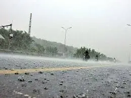 Rainfall in Pakistan