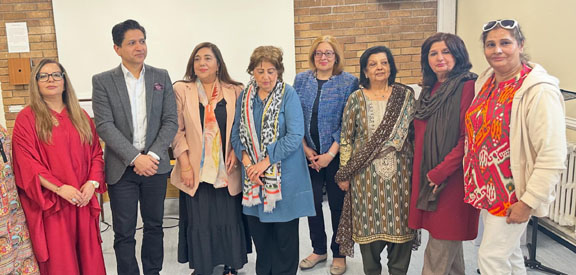 Farzana Afzal organizes a special workshop on women’s physical and psychological health at Heald Green Village Hall