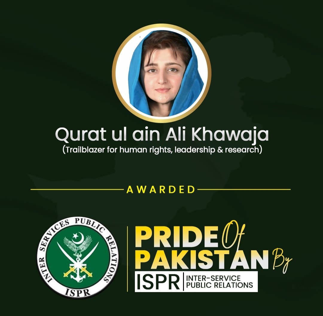 Qurat Ul Ain Ali Khawaja Schieves The Pride Of Pakistan 2025 - Daily ...